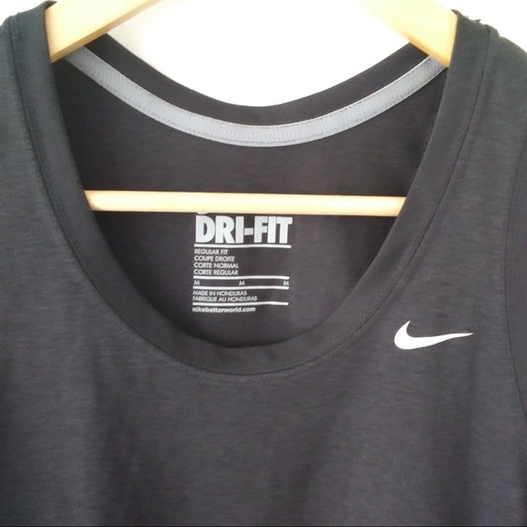 Nike Women Black Dri Fit Tank - Picture 4 of 4
